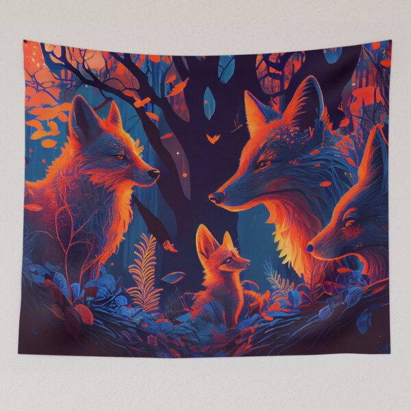 Item preview, The Four Foxes designed and sold by Apricoth311.