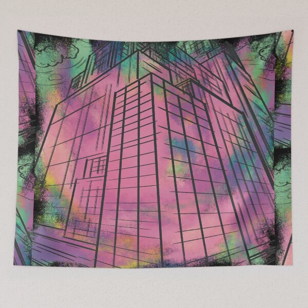 Item preview, Anime buildings  designed and sold by Xatutik.art.