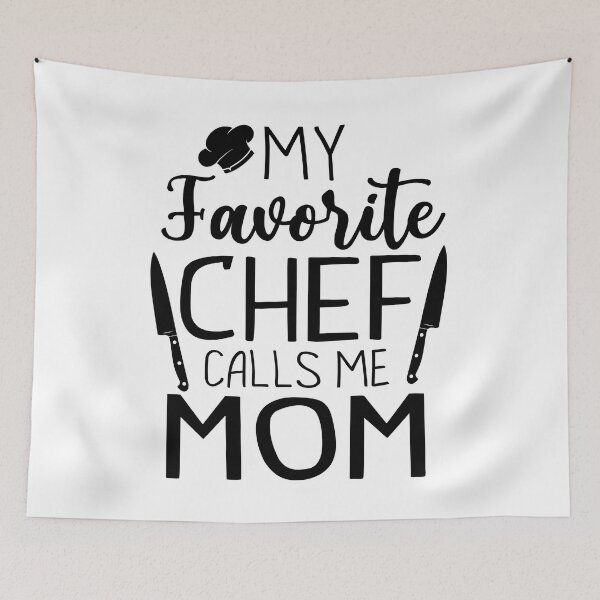 Item preview, My Favorite Chef Calls Me Mom designed and sold by SunsetGloww.