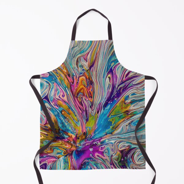 Item preview, abstract splatter color swirl designed and sold by kbgraphicimages.