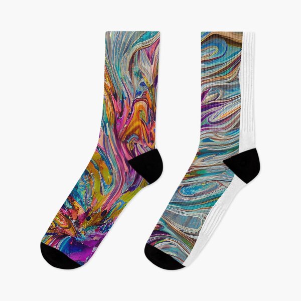 Item preview, abstract splatter color swirl designed and sold by kbgraphicimages.