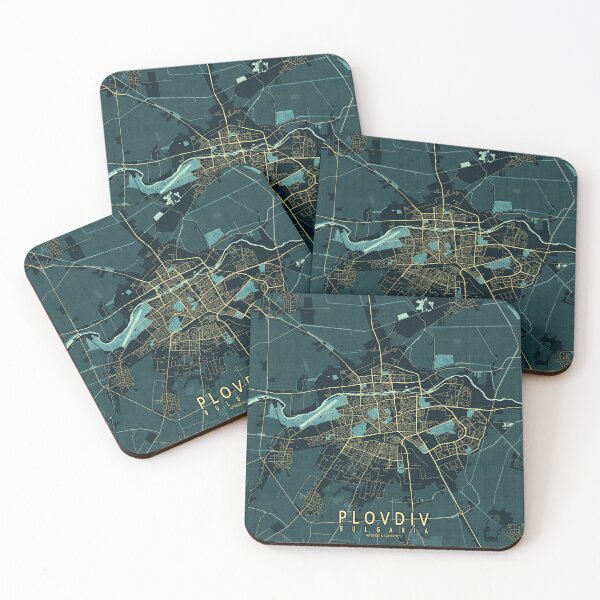 Item preview, Plovdiv City Map of Bulgaria - Summer designed and sold by deMAP.