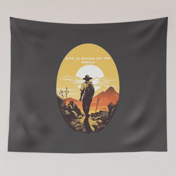 Item preview, Life is Better on the Trails designed and sold by lunamarley.