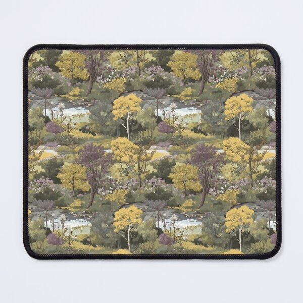 Item preview, Digital Alder Landscape Illustrated Pattern designed and sold by DigiDreamForest.