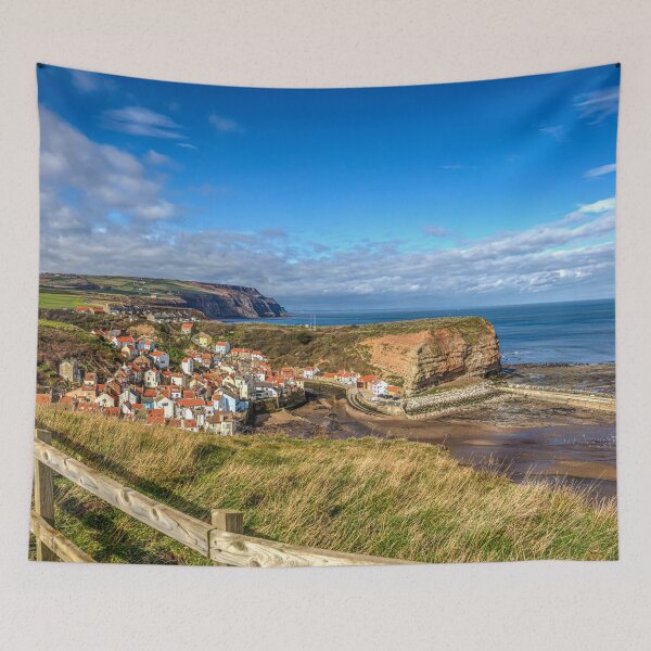 Item preview, Staithes Village, Yorkshire, England designed and sold by Paul Thompson Photography.
