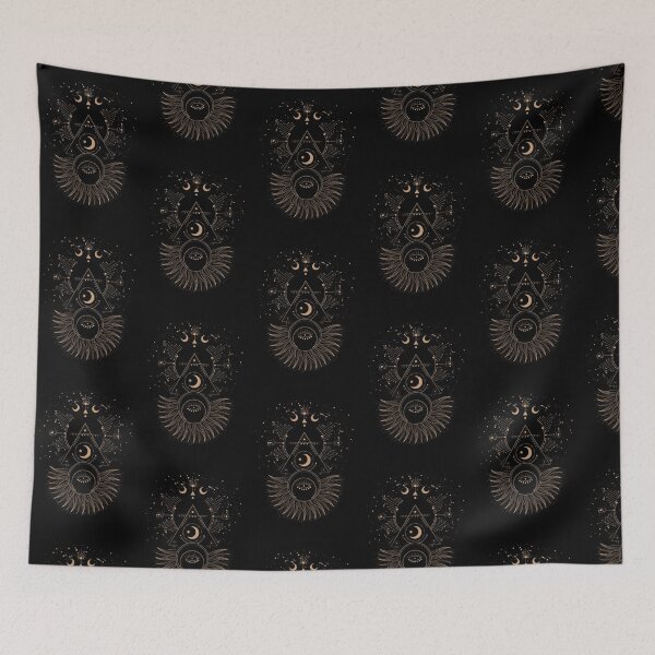 Item preview, Astrology print geometric designed and sold by Izzz P.