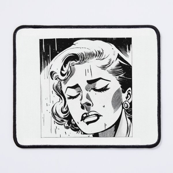 Item preview, Vintage Pulp Comic Sad Girl 1 designed and sold by heyhannaleah.