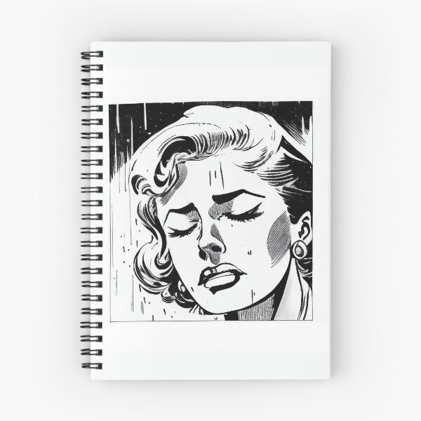 Item preview, Vintage Pulp Comic Sad Girl 1 designed and sold by heyhannaleah.