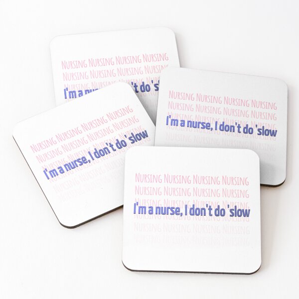 Item preview, I'm a nurse, I don't do 'slow Colorful design designed and sold by AnsykD.