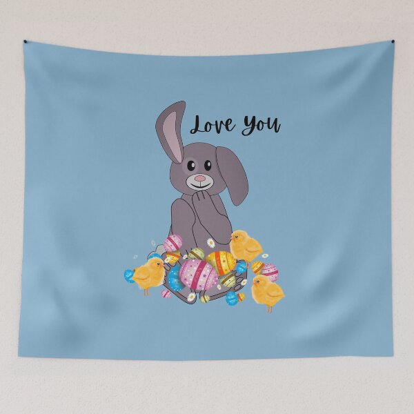 Item preview, Love you Easter bunny designed and sold by rocklegends99.