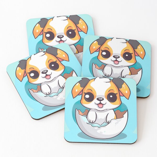 Item preview, cute dog in egg  designed and sold by tos42.