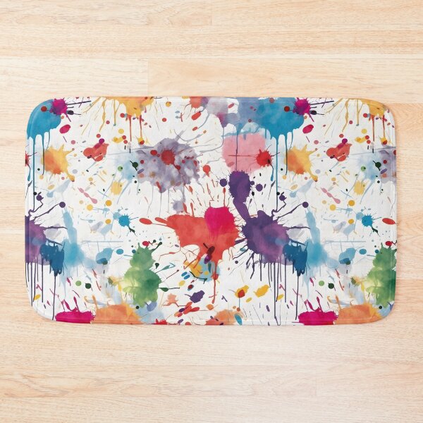 Item preview, Paint Splahes and Stains Pattern designed and sold by candlewithhare.