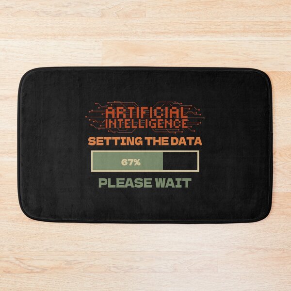 Item preview, Artificial Intelligence  setting data please wait designed and sold by HomeCoquette.