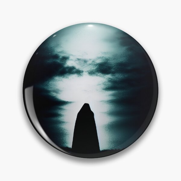 Item preview, creepy gothic caped figure at night by water designed and sold by kbgraphicimages.