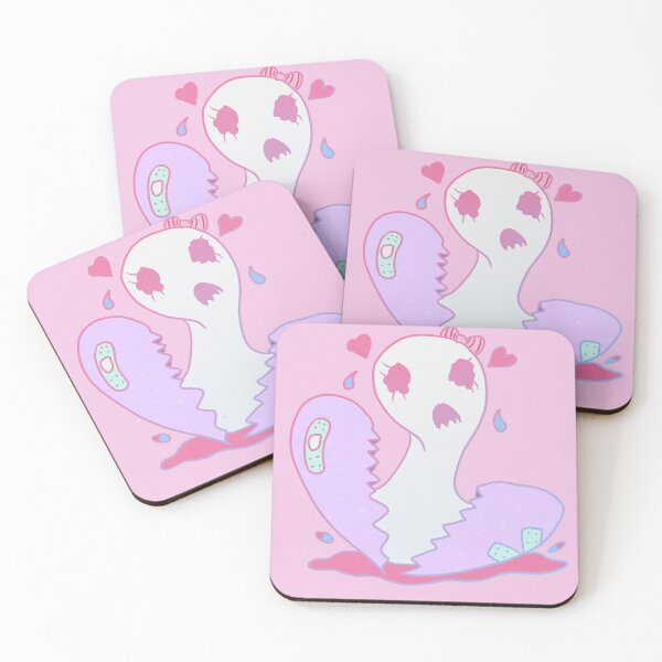 Item preview, Broken Heart Ghost - Menhera , Yamikawaii , Pastel Goth designed and sold by nhitori.