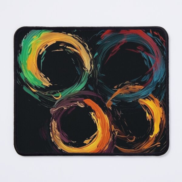 Item preview, "Colorful brushstroke-inspired design." designed and sold by ChromaChameleon.