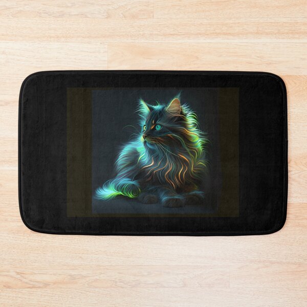 Item preview, Neon cat designed and sold by Alifoxs.