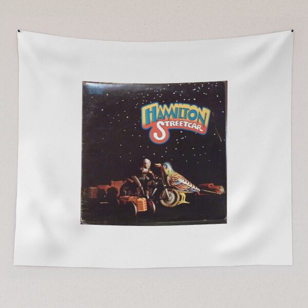 Item preview, Hamilton Streetcar, 60's psych lp, tin toys designed and sold by Vintaged.