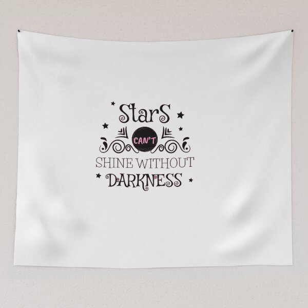 Item preview, Starts can't shine without darkness designed and sold by ArtOfArty.