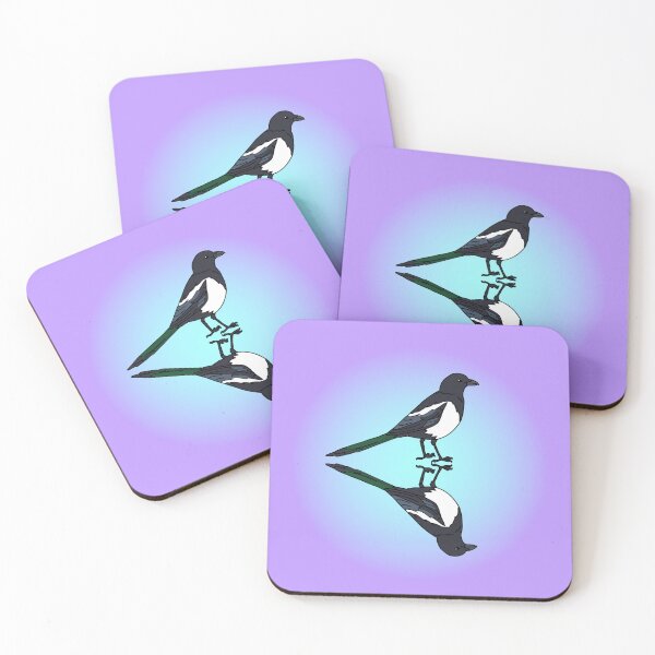 Item preview, Two Magpies designed and sold by GemimaRosaArt.