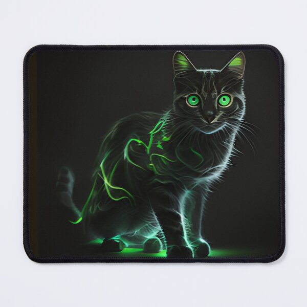 Item preview, Neon cat designed and sold by Alifoxs.