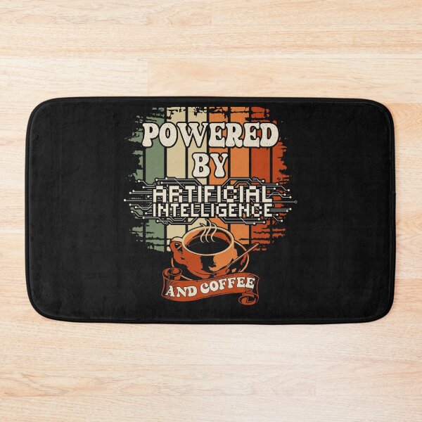 Item preview, Powered by Artificial Intelligence and Coffee designed and sold by HomeCoquette.
