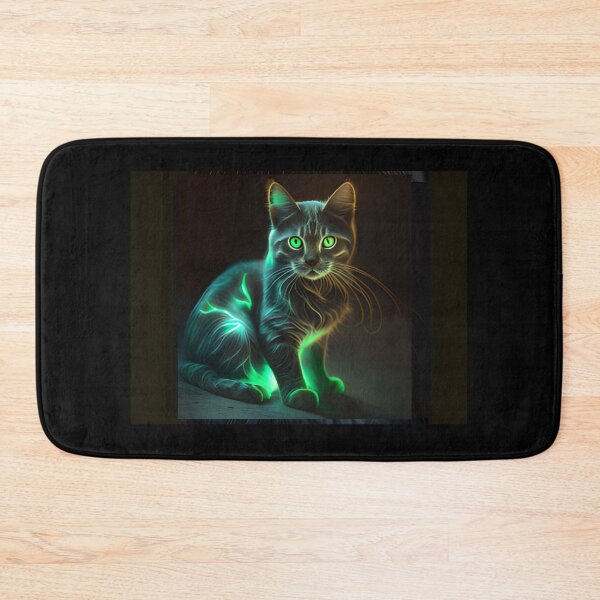 Item preview, Neon cat designed and sold by Alifoxs.