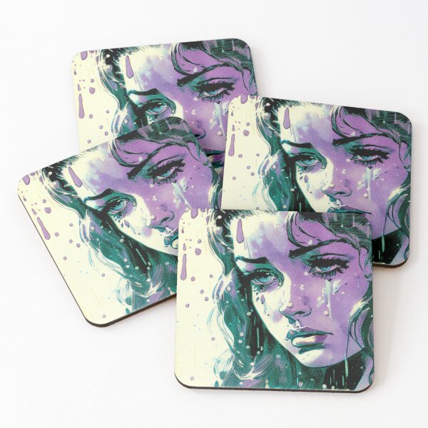 Item preview, Vintage Pulp Comic Sad Girl 3 designed and sold by heyhannaleah.