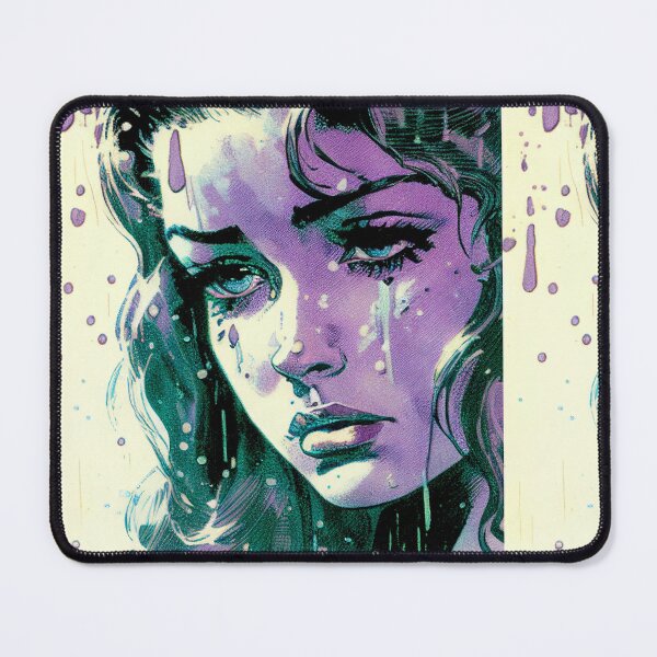 Item preview, Vintage Pulp Comic Sad Girl 3 designed and sold by heyhannaleah.