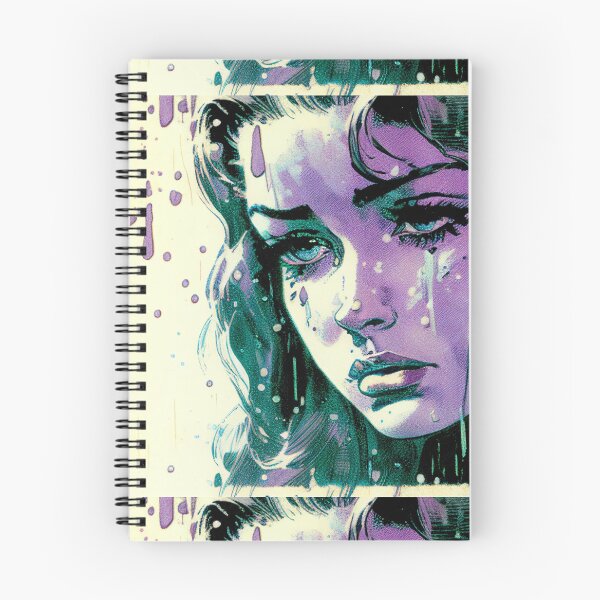 Item preview, Vintage Pulp Comic Sad Girl 3 designed and sold by heyhannaleah.