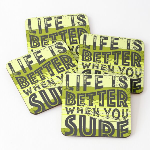 Item preview, Surfing Saying Surfer Funny Life designed and sold by Imutobi.