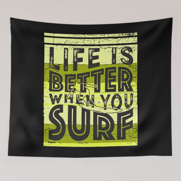 Item preview, Surfing Saying Surfer Funny Life designed and sold by Imutobi.