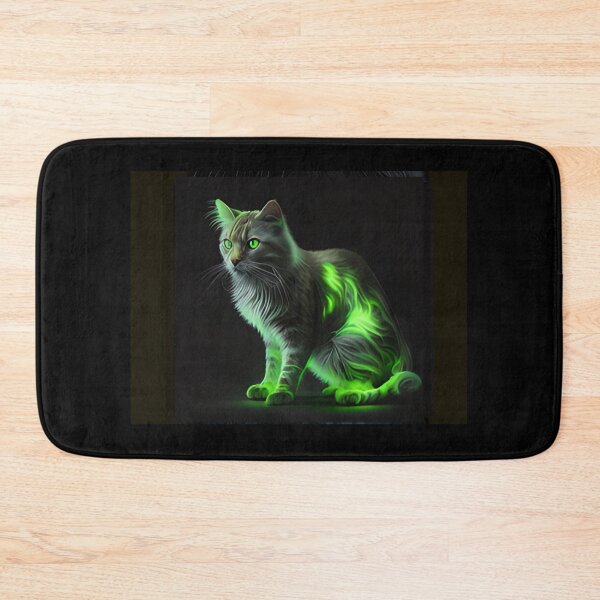 Item preview, Neon cat designed and sold by Alifoxs.