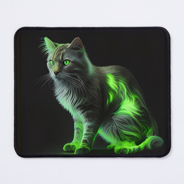 Item preview, Neon cat designed and sold by Alifoxs.
