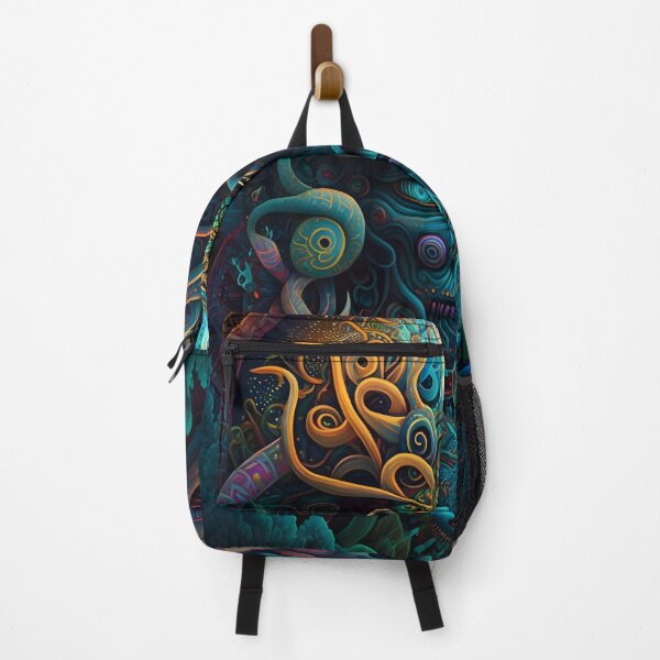 Item preview, psychedelic art ayahuaca trip designed and sold by domaki.