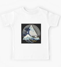 cool Japanese Wave Kids Tee