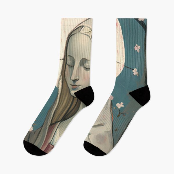 Item preview, Virgin Mary in modern art style designed and sold by zhanshi2009.