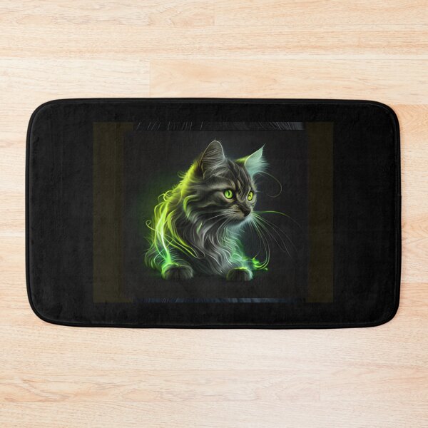 Item preview, Neon cat designed and sold by Alifoxs.
