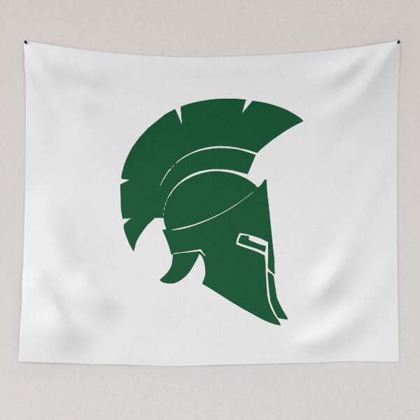 Item preview, Green Spartan Helmet designed and sold by fiaartworld.