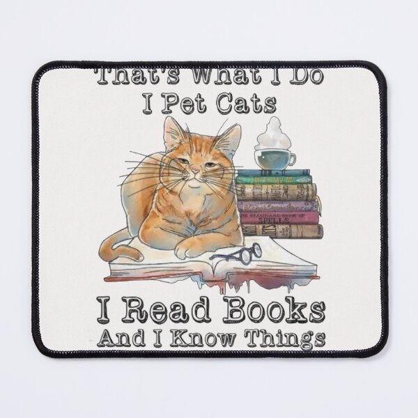 Item preview, That's What i do i pet cats , i read books and i know things classical t-shirt designed and sold by MEDKH02.