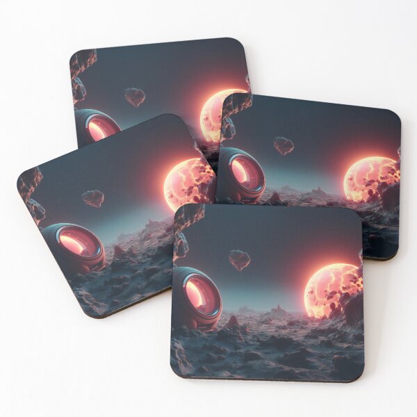 Item preview, Cosmic Brushstrokes - Space Exploration Art designed and sold by Transcendance.