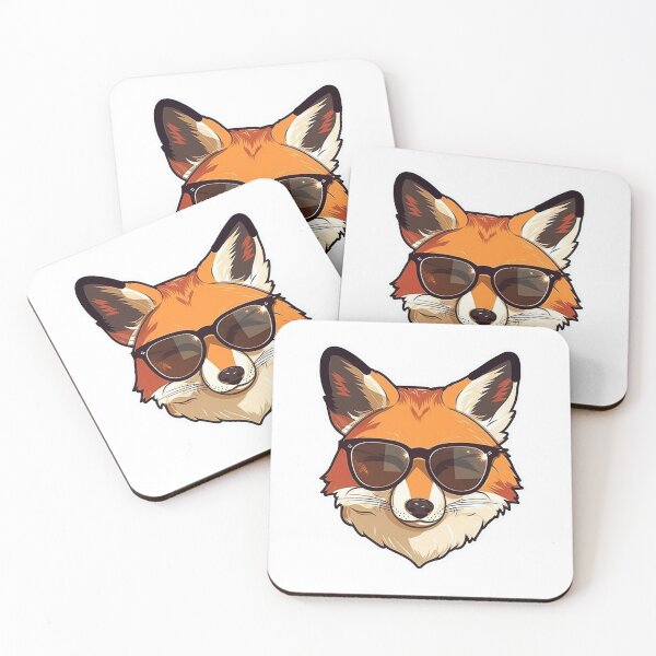 Item preview, Fox with sunglasses designed and sold by FreakyMouse976.