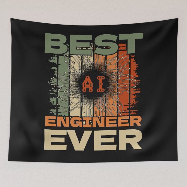 Item preview, Best artificial intelligence engineer designed and sold by HomeCoquette.