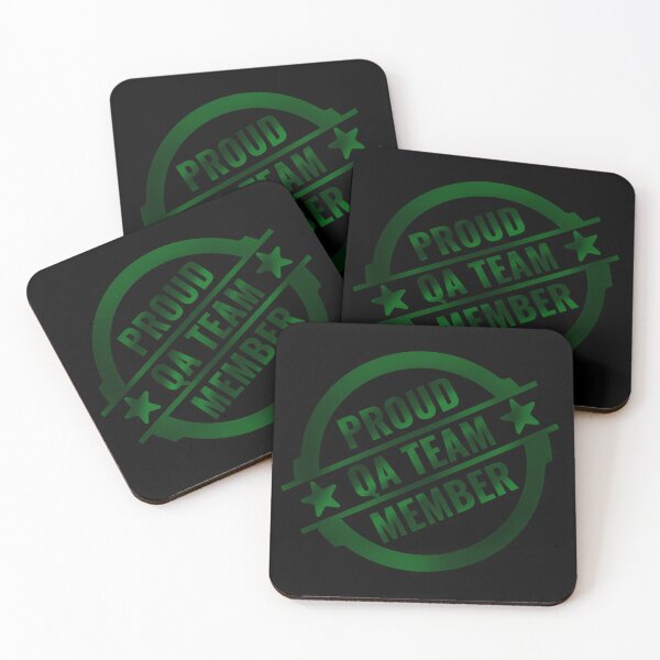 Item preview, Proud to be a qa engineer / Proud member of qa team / Testing team member - green designed and sold by stayartsy07.