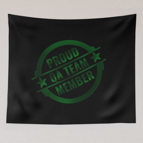 Item preview, Proud to be a qa engineer / Proud member of qa team / Testing team member - green designed and sold by stayartsy07.