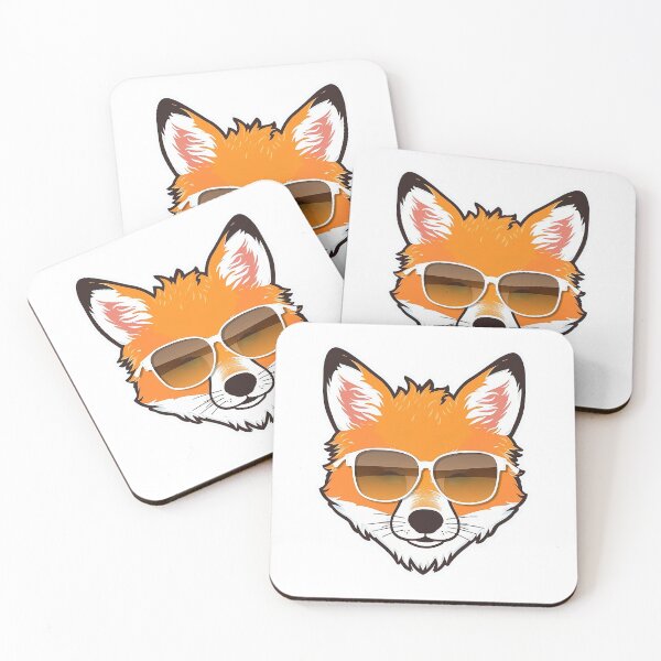 Item preview, Fox with sunglasses designed and sold by FreakyMouse976.