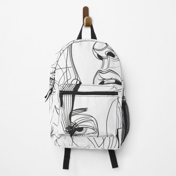 Item preview, "One-line minimalist female portrait." designed and sold by ChromaChameleon.
