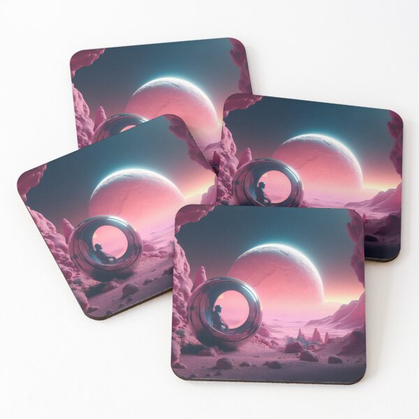 Item preview, Interstellar Visions - Space Exploration Art designed and sold by Transcendance.