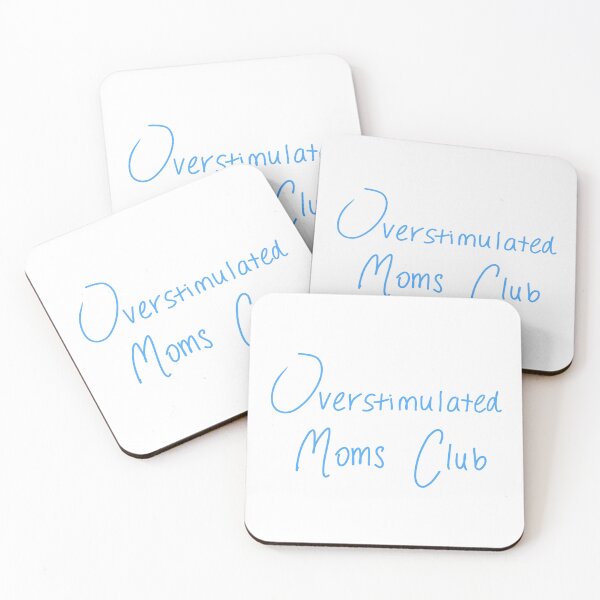 Item preview, Overstimulated Mom Club designed and sold by peachesandfizz.