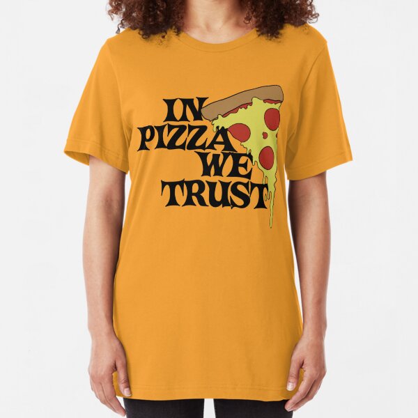 target shirt in pizza we trust